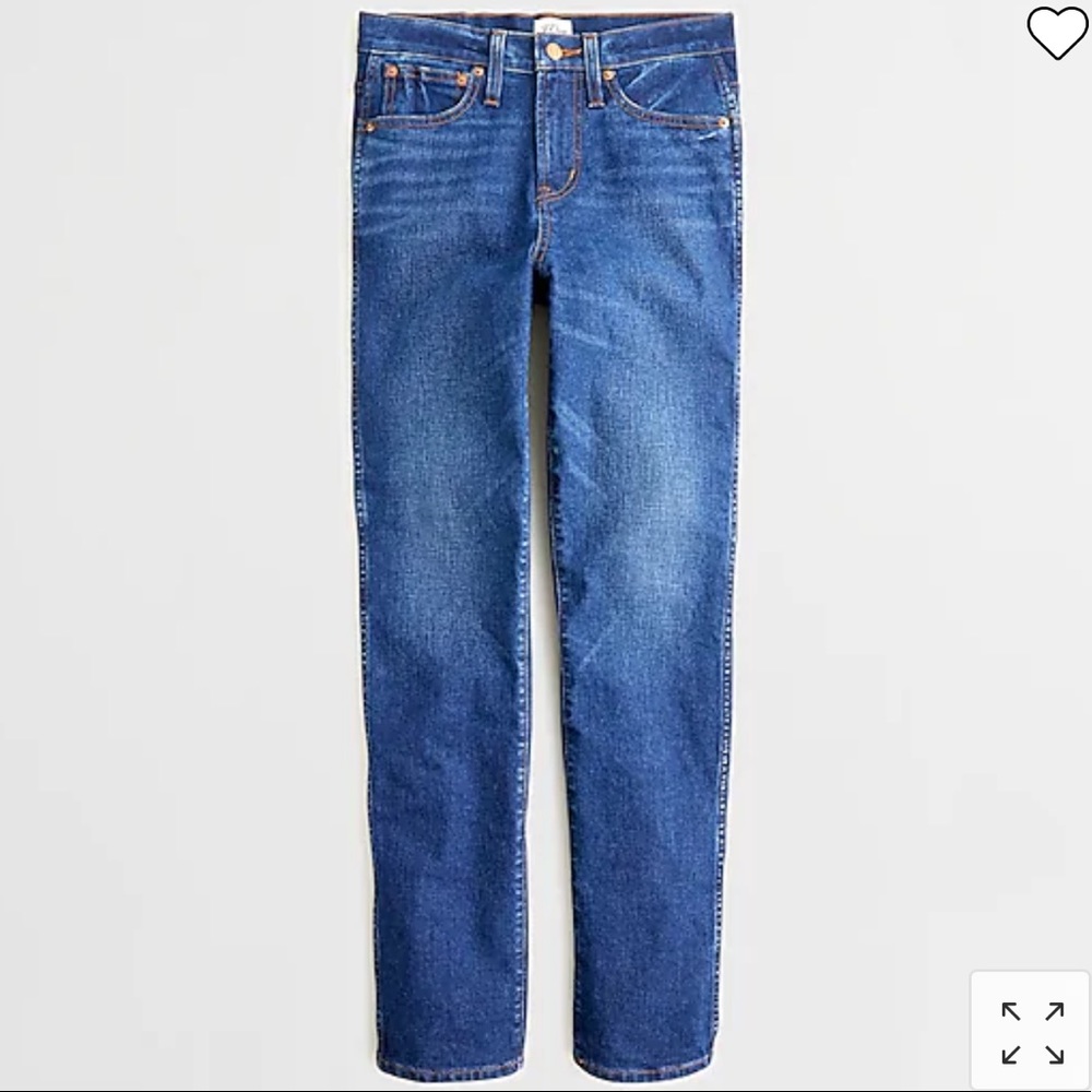 ⚓️J.Crew NWOT Vintage Straight Jeans in New England Wash 27